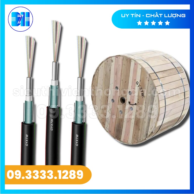 Cáp quang Multimode 4 Core ( 4 sợi ) OM2 GYXTW 50/125µm - Siêu thị Viễn ...